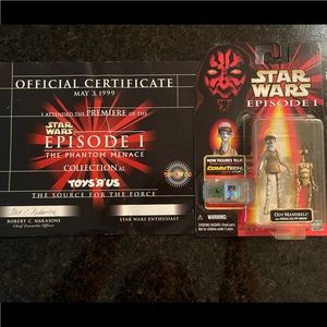 Star Wars Episode 1 Commtech talking Action figure! - Ody Mandrell